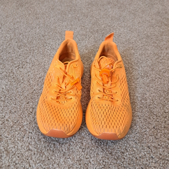 NOBULL All Day Knit Orange Running Shoes Size 7.5 - Picture 3 of 3